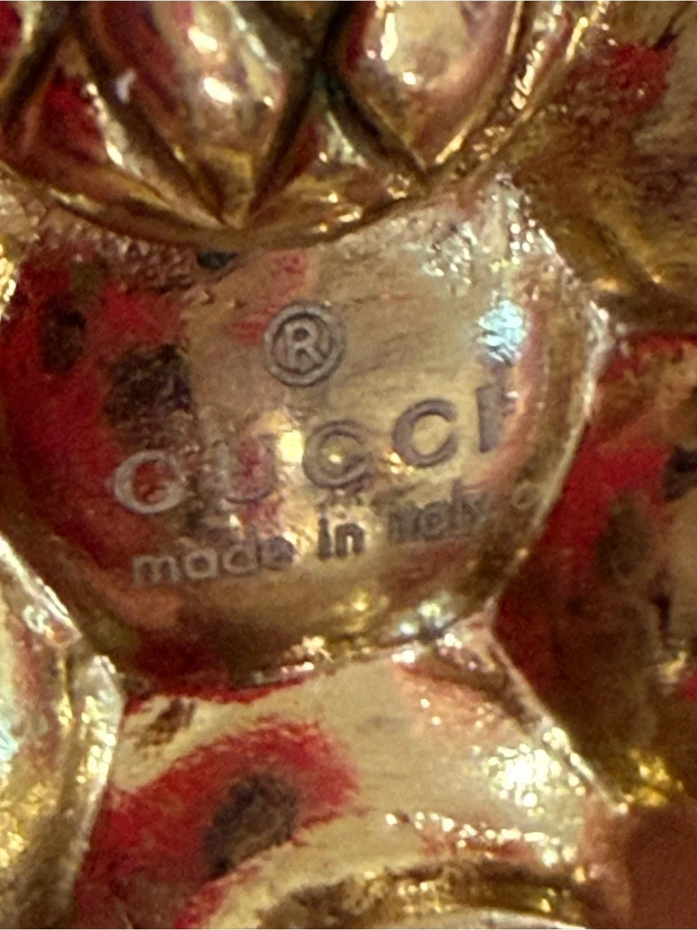 Gucci Pearl Flower Clip-On Earrings